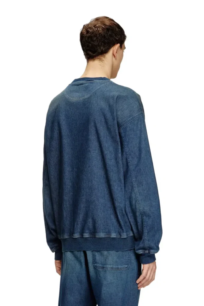 d-kriby-s track Track Denim sweatshirt
