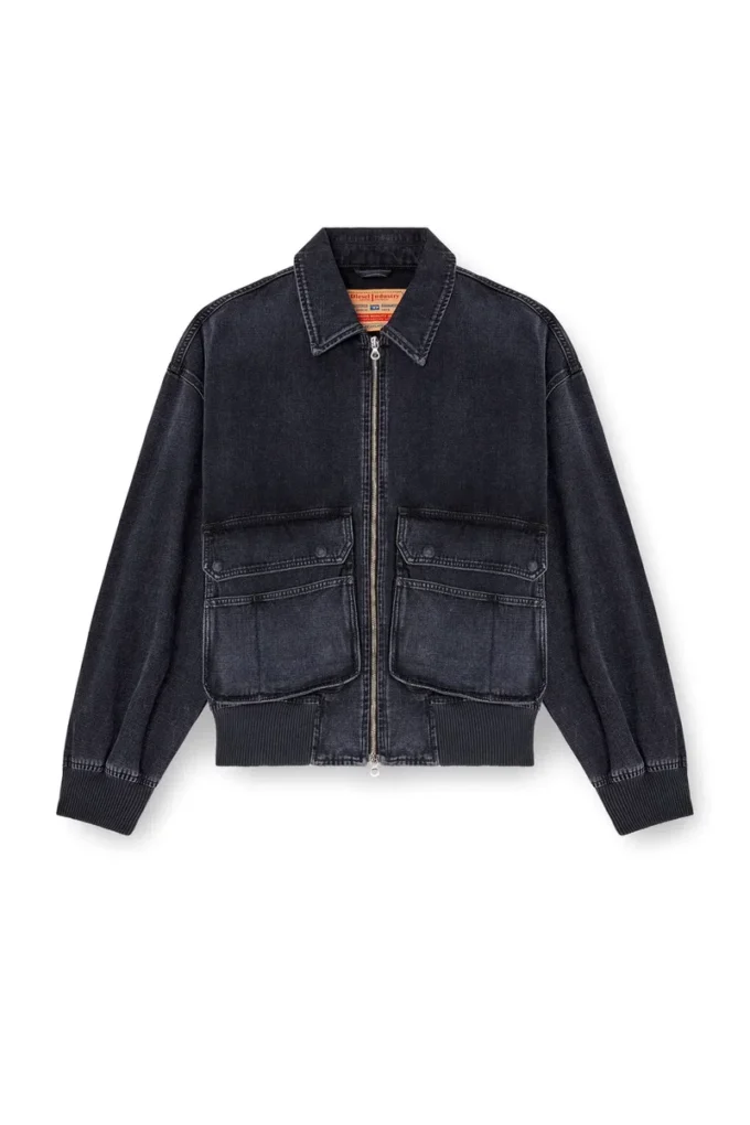 d-kurz Batavia dokuma denim ceket