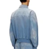 d-kurz Renkli balıksırtı denim ceket d-kurz Renkli balıksırtı denim ceket