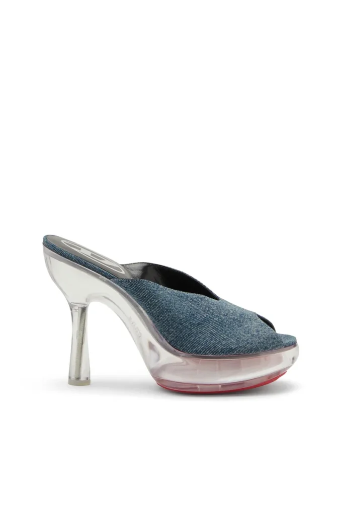 d-lake platform sdl D-Lake-Platform denim ve pleksiglas terlikler