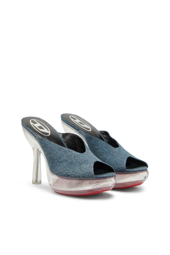 d-lake platform sdl D-Lake-Platform denim ve pleksiglas terlikler