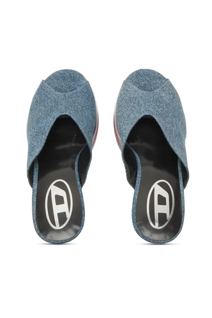 d-lake platform sdl D-Lake-Platform denim ve pleksiglas terlikler