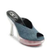 d-lake platform sdl D-Lake-Platform denim ve pleksiglas terlikler