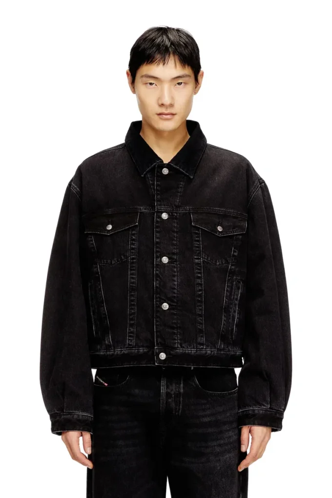 d-ranger-t Denim dolgulu kamyoncu ceketi d-ranger-t Denim dolgulu kamyoncu ceketi