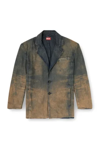 d-reg-s Akıcı gölgeli denim blazer