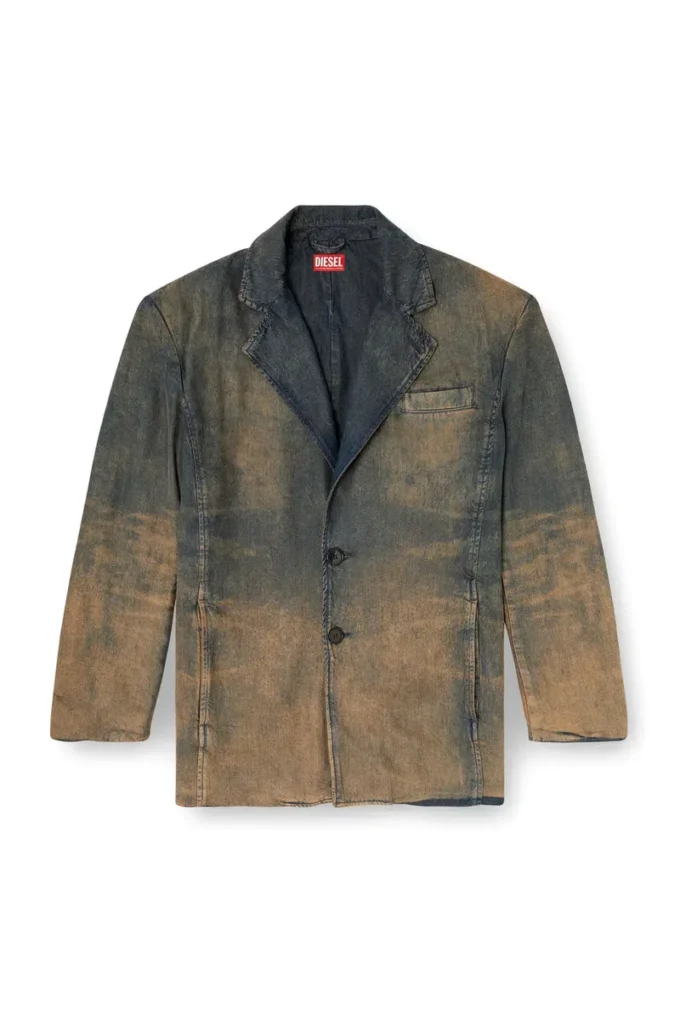 d-reg-s Akıcı gölgeli denim blazer d-reg-s Akıcı gölgeli denim blazer