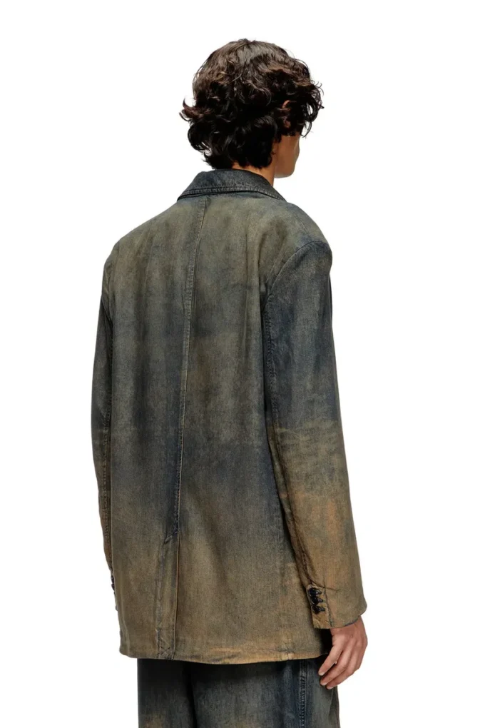 d-reg-s Akıcı gölgeli denim blazer d-reg-s Akıcı gölgeli denim blazer