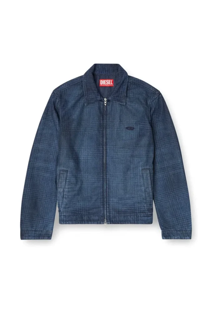 d-roheen-s Prince of Wales denim ceket