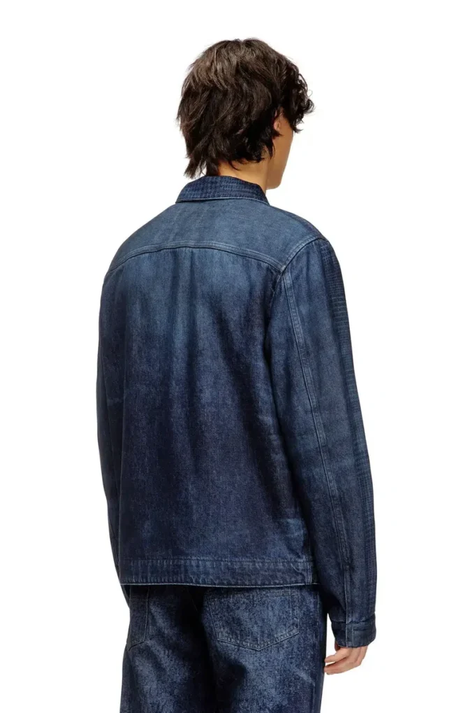 d-roheen-s Prince of Wales denim ceket