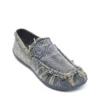 d-shock moc D-Shock-Yıpranmış denim loaferlar