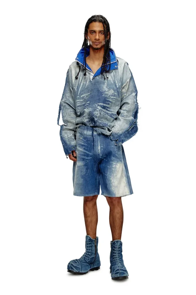 d-shorty-fse Soyulabilir denim şort