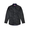 d-simply-fse Krakelé kaplamalı denim gömlek