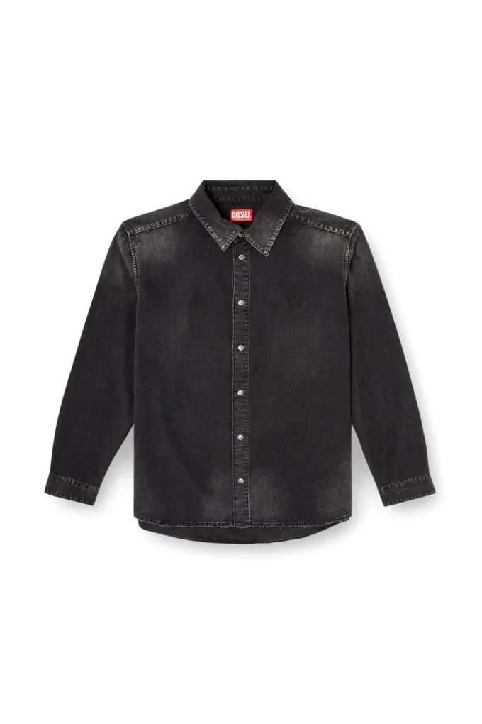 d-simply Uzun kollu denim gömlek