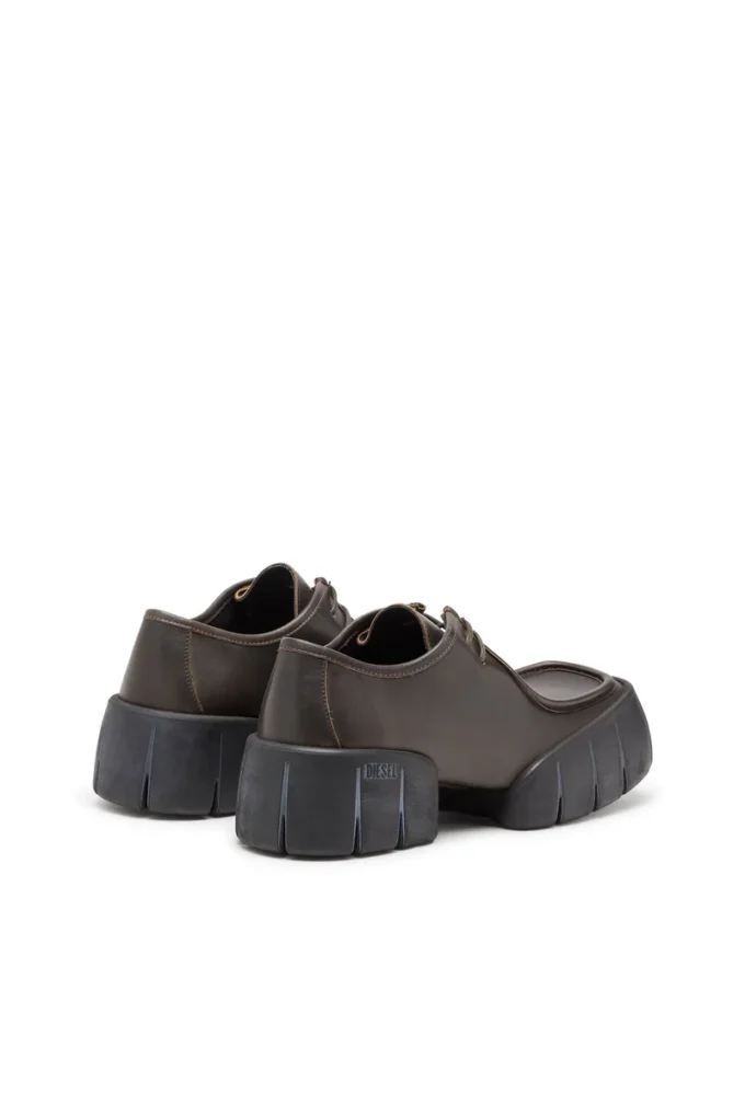 d-tex wb D-Tex-Moccasin tarzı fırçalanmış deri ayakkabılar