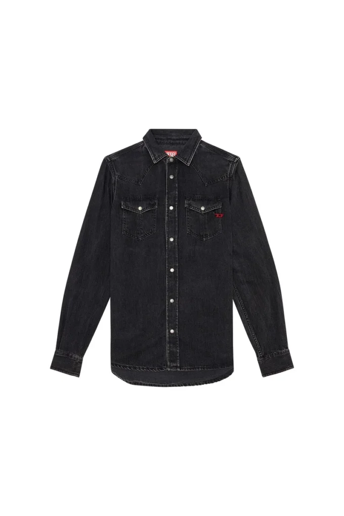 d-vega Tencel denim overshirt