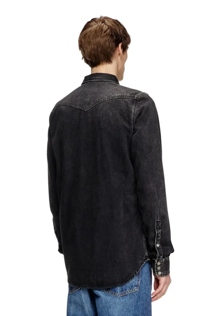 d-vega Tencel denim overshirt