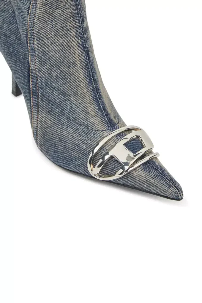d-venus kb d D-Venus – Logo plakalı denim botlar