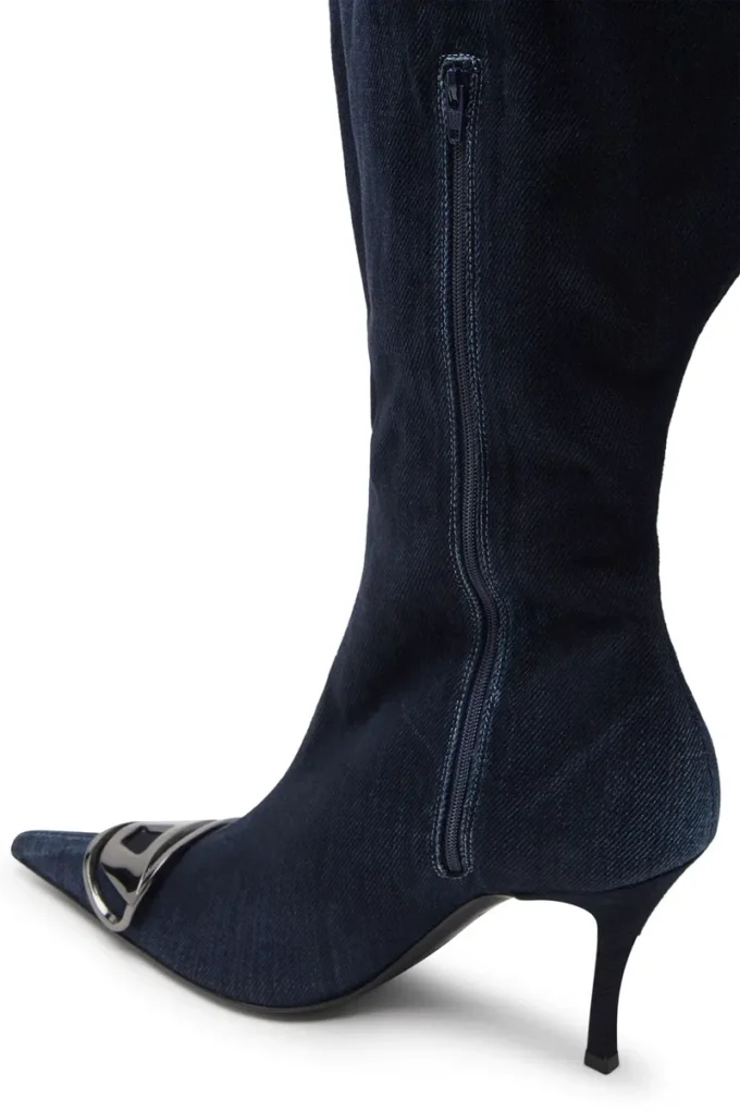 d-venus kb large D-Venus-Wide denim diz üstü bot
