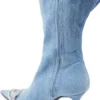 d-venus kb large D-Venus-Wide denim diz üstü bot