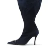d-venus kb large D-Venus-Wide denim diz üstü bot