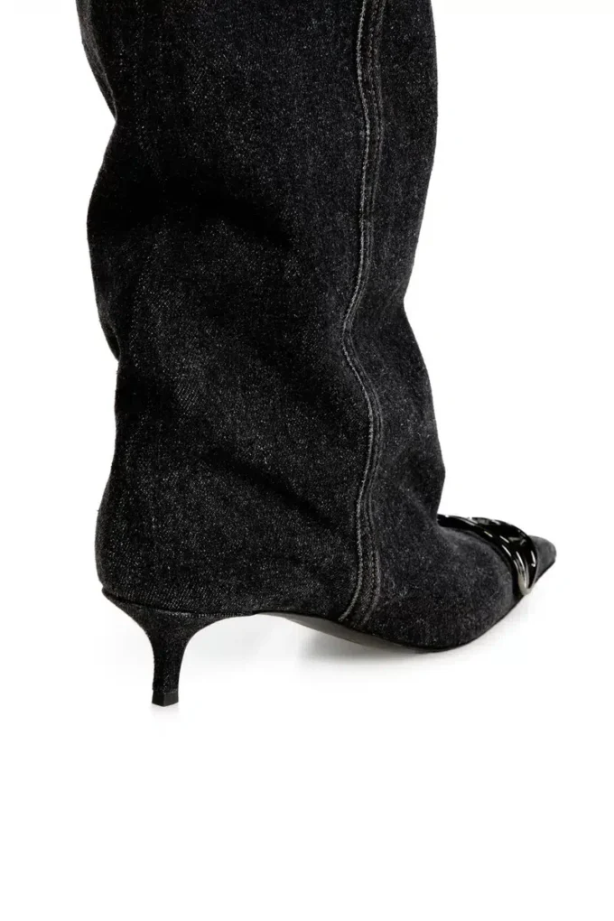 d-venus kb slouchy D-Venus-Slouchy kot diz üstü bot