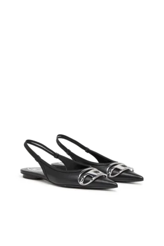d-venus sb bal D-Venus-Slingback düz ayakkabılar, nappa deri