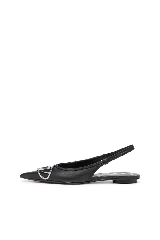 d-venus sb bal D-Venus-Slingback düz ayakkabılar, nappa deri