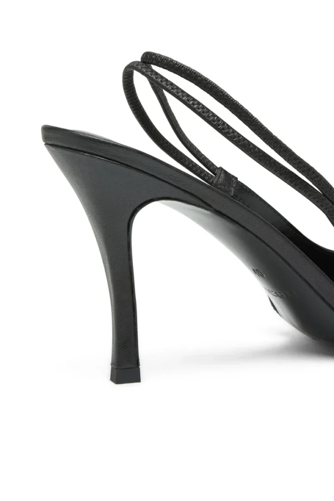 d-venus sb D-Venus-Slingback nappa deri ayakkabı