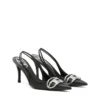 d-venus sb D-Venus-Slingback nappa deri ayakkabı