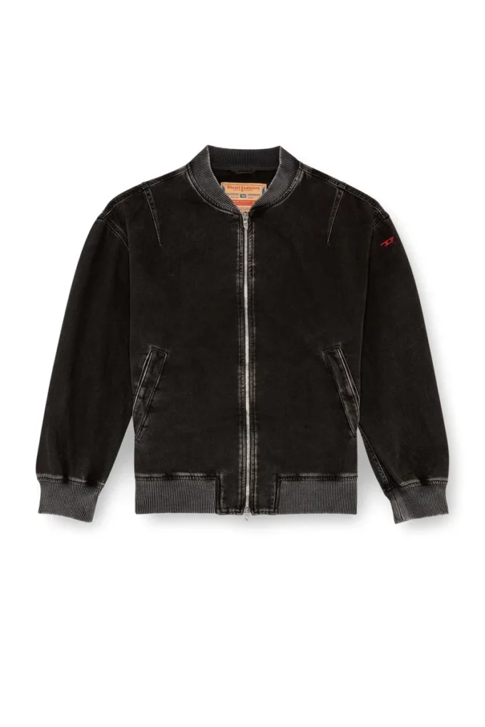 d-vinz Temiz yıkamalı denim bomber ceket