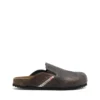 d-woodstock slip-on D-Woodstock-Clogs, çatlak efektli süet
