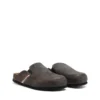 d-woodstock slip-on D-Woodstock-Clogs, çatlak efektli süet