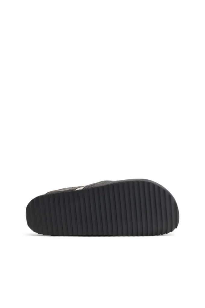 d-woodstock slip-on D-Woodstock-Clogs, çatlak efektli süet