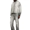 d-wynny jogg Trompe l’oeil JoggJeans kapüşonlu ceket
