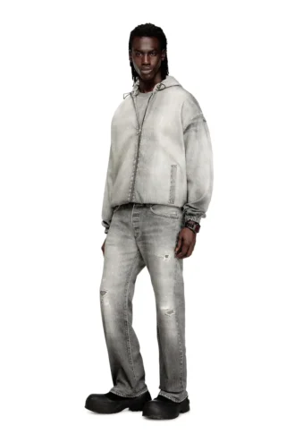d-wynny jogg Trompe l’oeil JoggJeans kapüşonlu ceket
