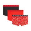 damien-gft-utlt-3pack Üçlü streç pamuklu boxer seti
