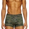 damien-utlt-3pack 3’lü boxer şort seti düz ve kamuflaj desenli
