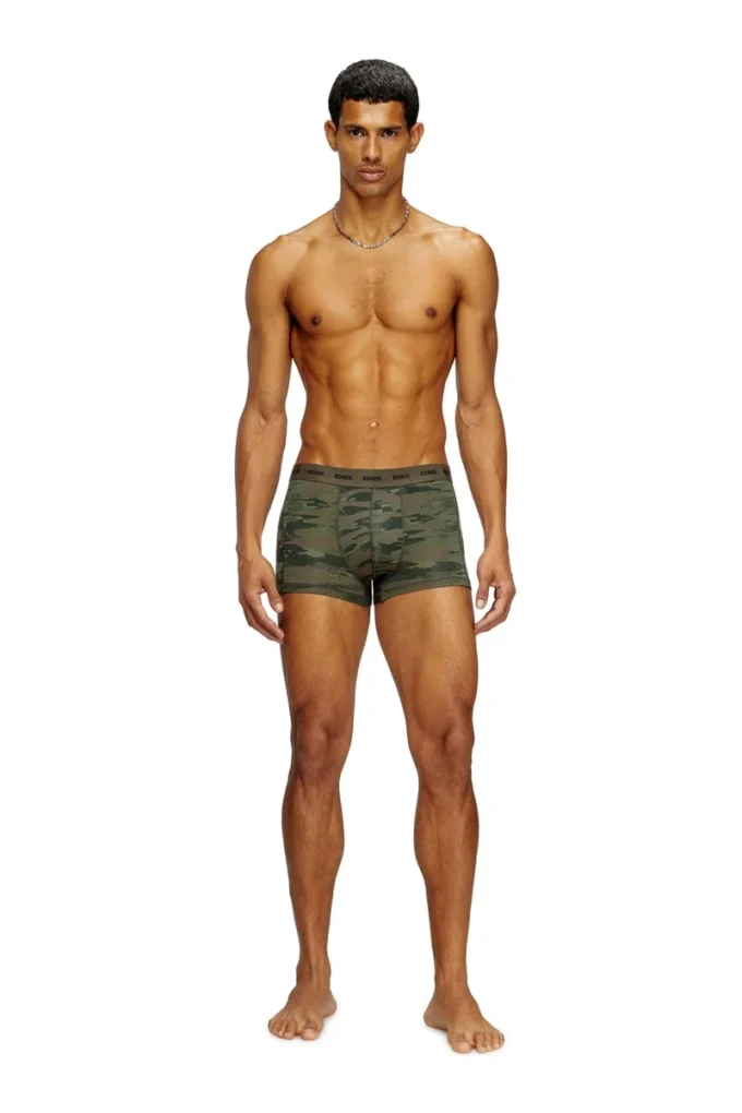 damien-utlt-3pack 3’lü boxer şort seti düz ve kamuflaj desenli