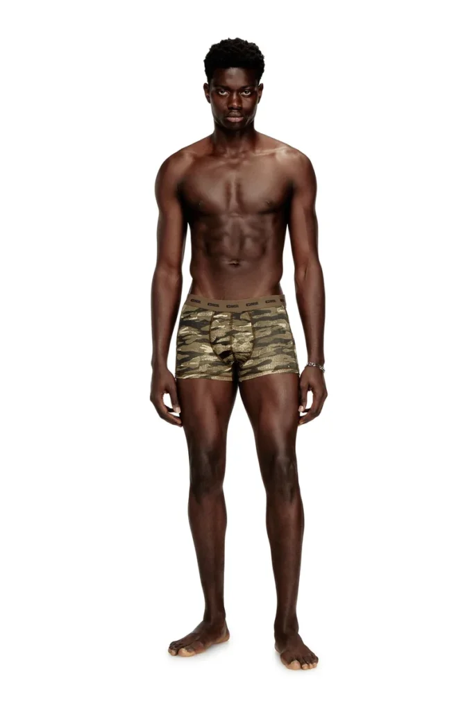 damien-utlt-3pack 3’lü boxer şort seti düz ve kamuflaj desenli