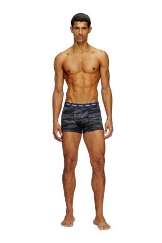 damien-utlt-3pack 3’lü boxer şort seti düz ve kamuflaj desenli
