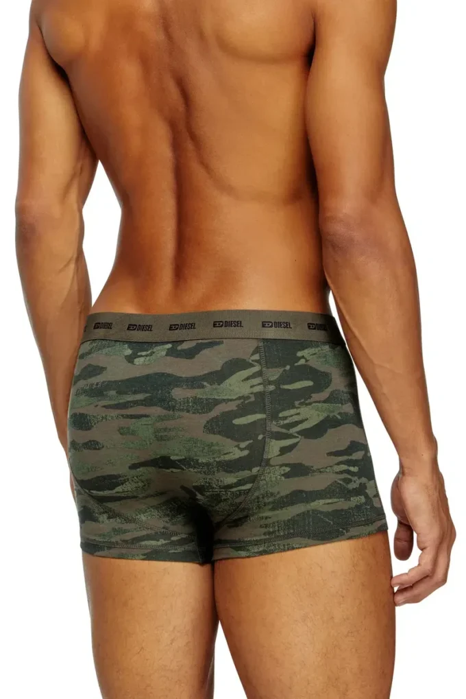 damien-utlt-3pack 3’lü boxer şort seti düz ve kamuflaj desenli