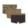damien-utlt-3pack 3’lü boxer şort seti düz ve kamuflaj desenli