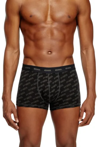 damien-utlt-3pack Stilize logo desenli 3’lü boxer şort seti