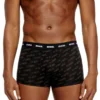 damien-utlt-3pack Stilize logo desenli 3’lü boxer şort seti