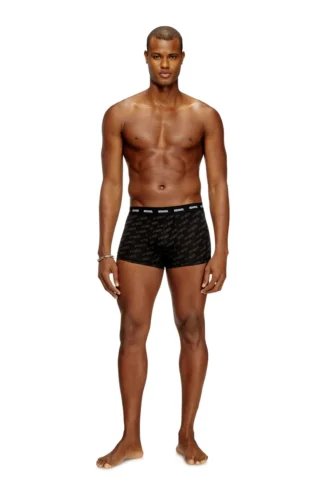 damien-utlt-3pack Stilize logo desenli 3’lü boxer şort seti