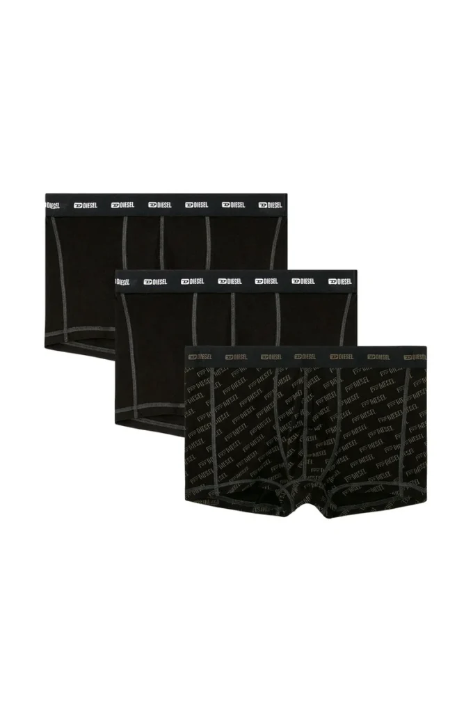 damien-utlt-3pack Stilize logo desenli 3’lü boxer şort seti damien-utlt-3pack Stilize logo desenli 3’lü boxer şort seti
