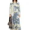 de-annet-fsh1 Houndstooth dokuma denim midi etek