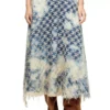 de-annet-fsh1 Houndstooth dokuma denim midi etek