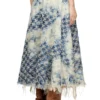 de-annet-fsh1 Houndstooth dokuma denim midi etek