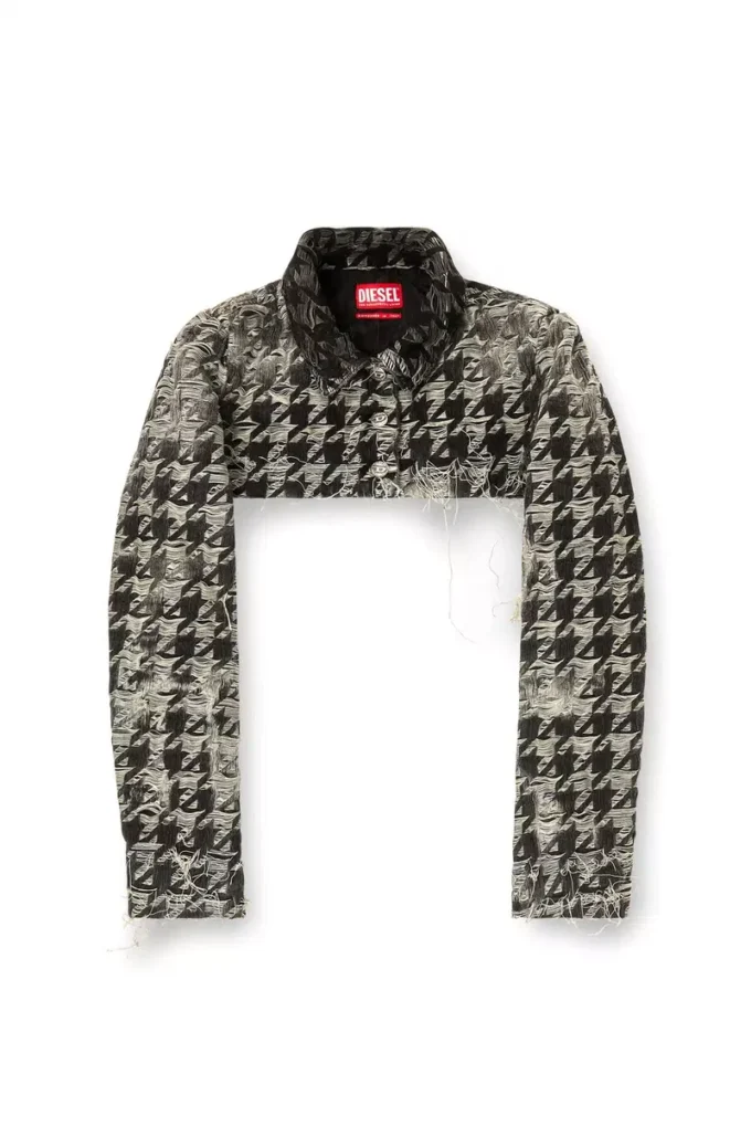 de-ansis-fsh2 Houndstooth dokuma denim şal